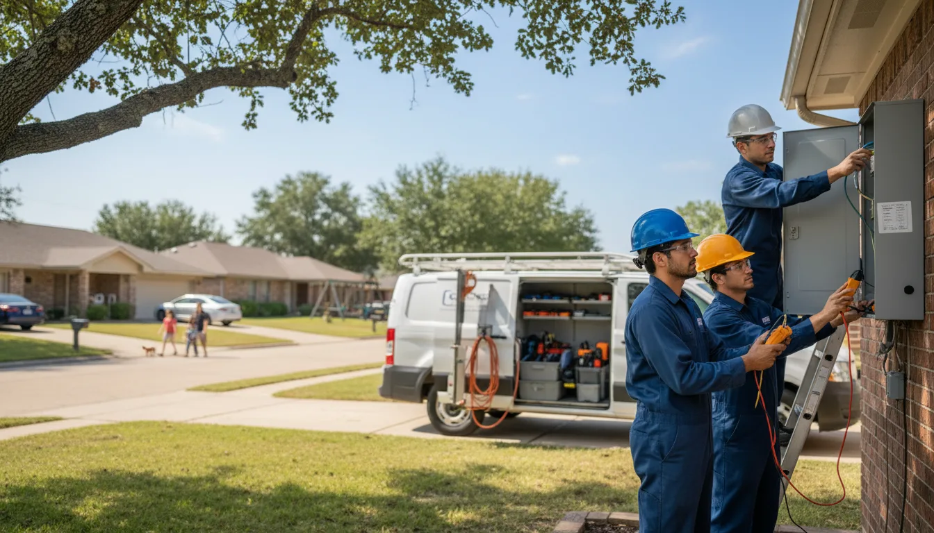Certified electrician providing emergency electrical services in Three Rivers, MI
